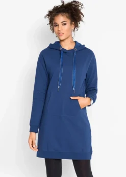 Damen bonprix Kleider|Sweat|Sweatkleid mit Bio-Baumwolle
