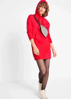 Damen bonprix Kleider|Sweat|Sweatkleid mit Bio-Baumwolle