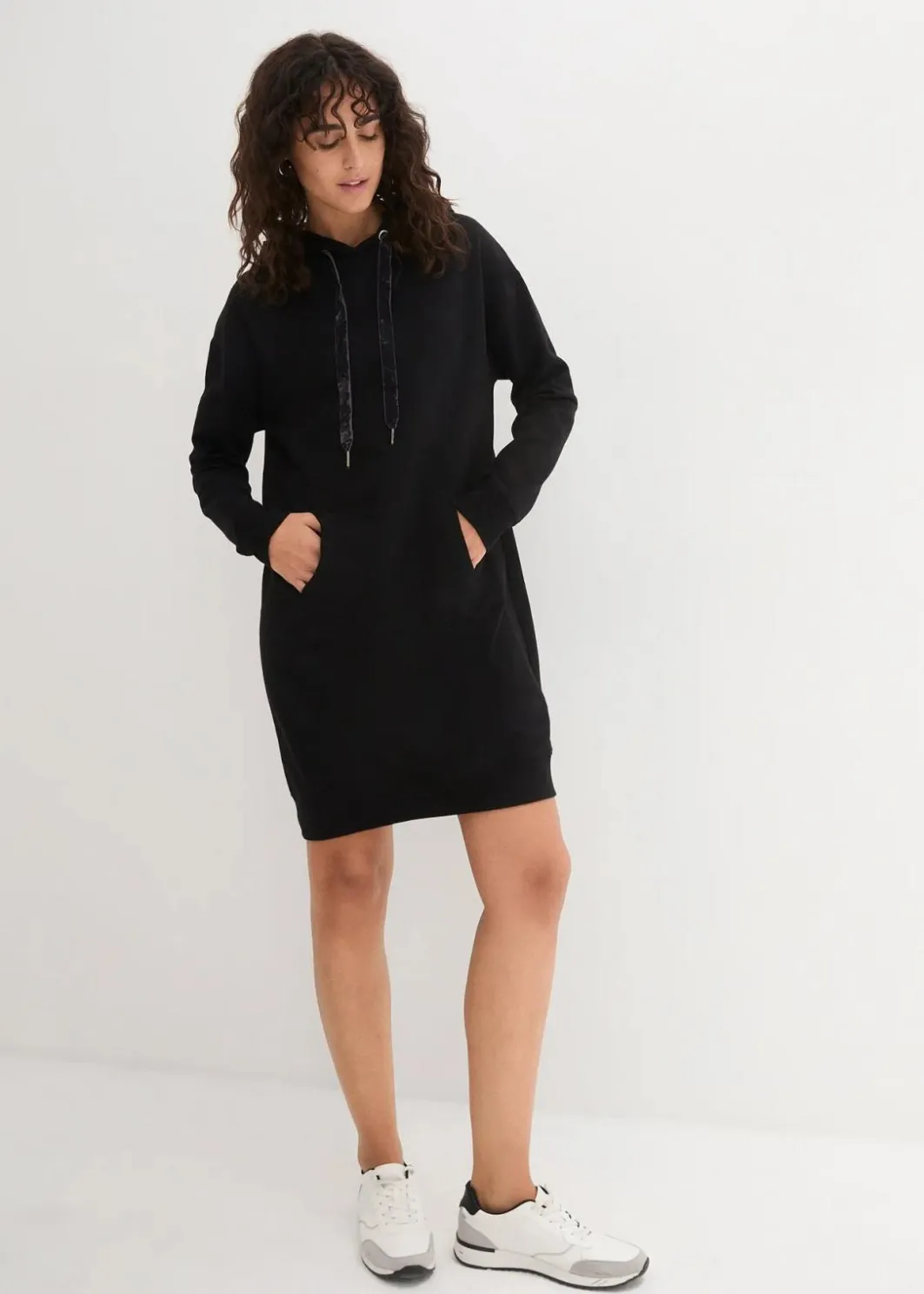 Damen bonprix Bekleidung·Röcke|Bekleidung·Blusen & Tuniken|Sweatkleid mit Bio-Baumwolle