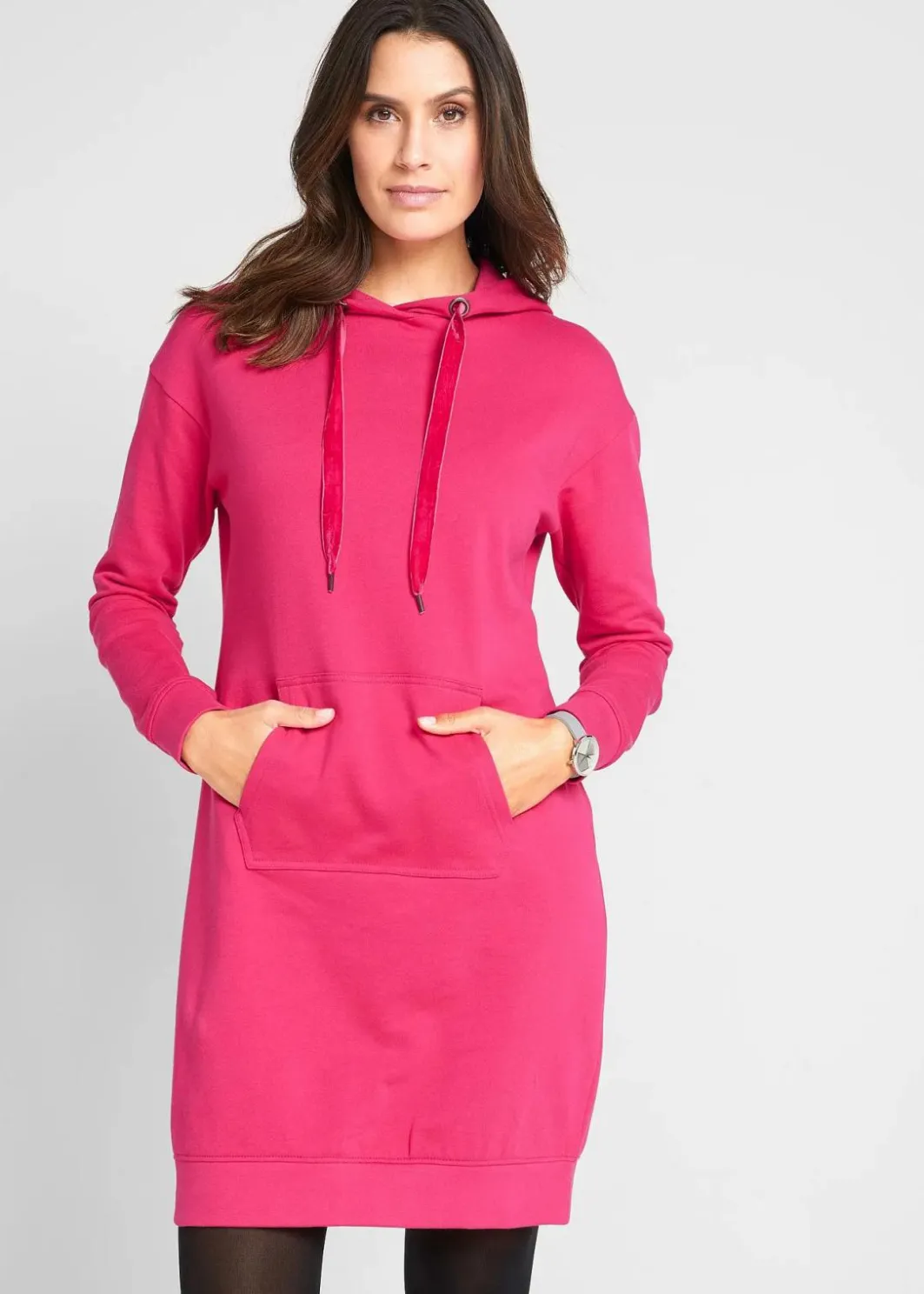 Online Sweatkleid mit Bio-Baumwolle Damen Kleider|Sweat