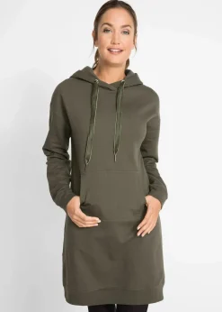 Online Sweatkleid mit Bio-Baumwolle Damen Kleider|Sweat