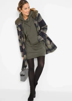 Online Sweatkleid mit Bio-Baumwolle Damen Kleider|Sweat