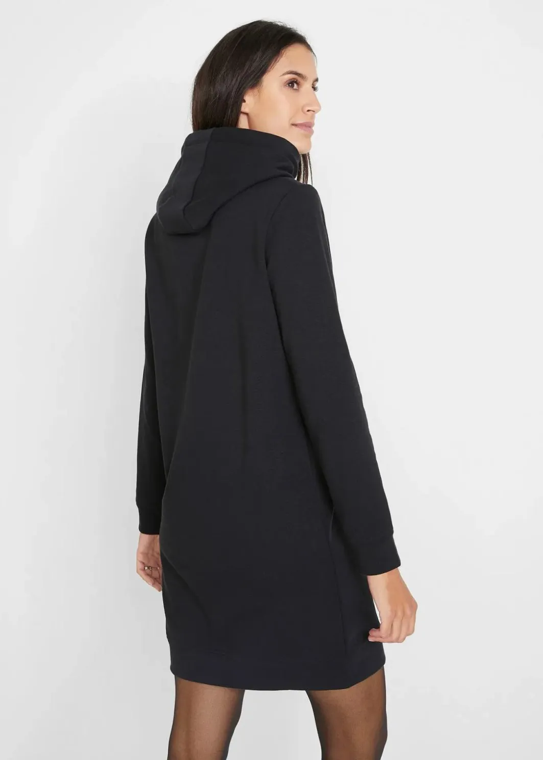 Hot Sweatkleid mit Kapuze Damen Kleider|Sweat