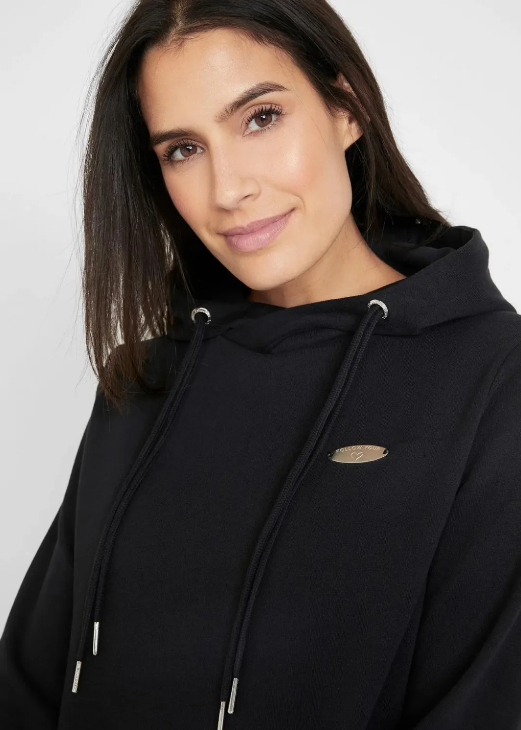 Hot Sweatkleid mit Kapuze Damen Kleider|Sweat