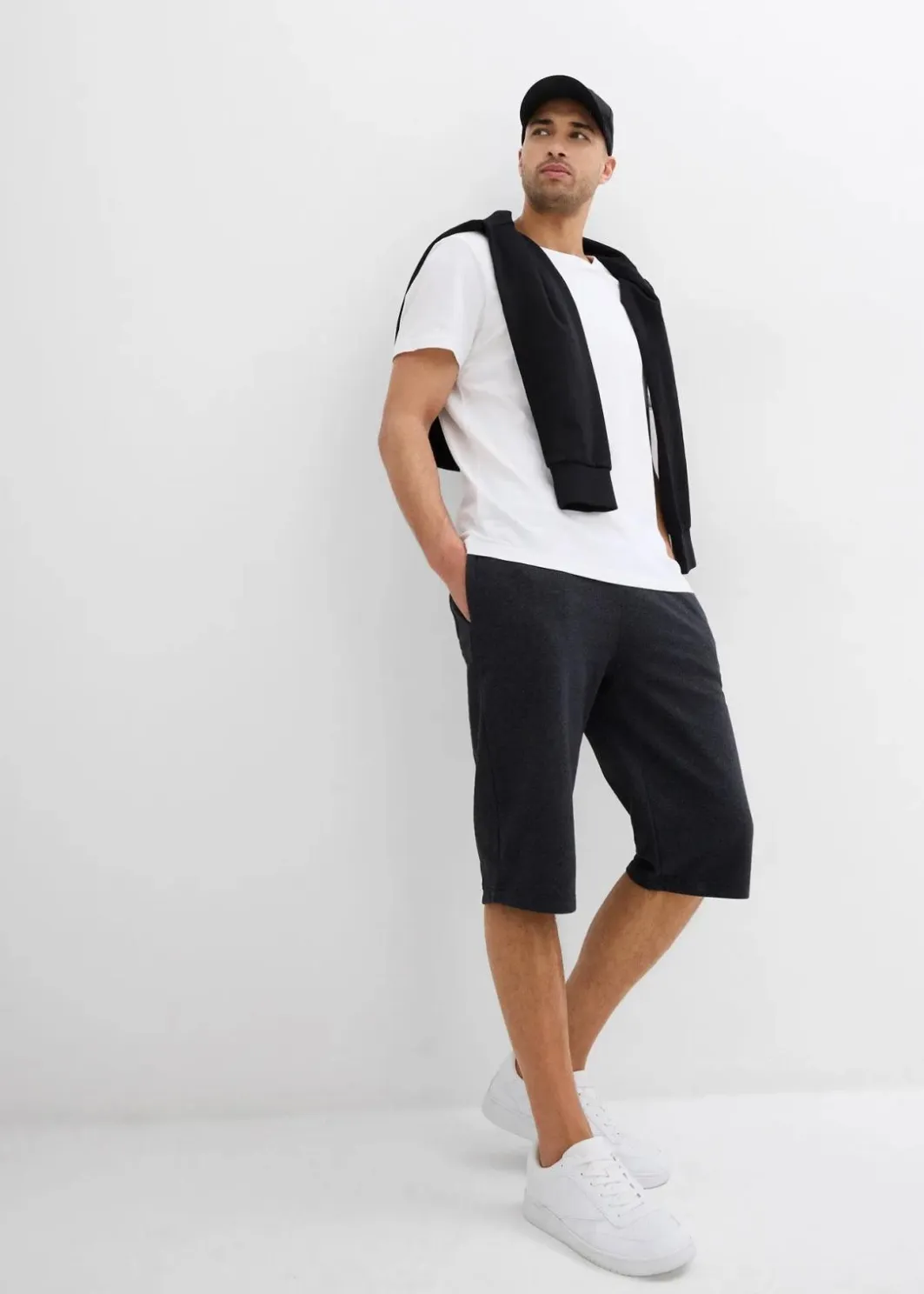 Herren bonprix Sweat|Hosen|Sweat-Longbermuda