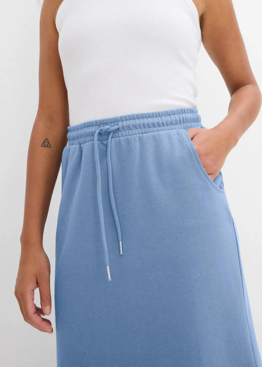 Damen bonprix Bekleidung·Röcke|Bekleidung·Sportbekleidung|Sweatrock mit Taschen