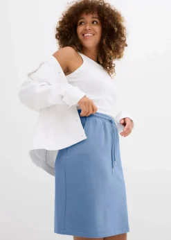 Damen bonprix Bekleidung·Röcke|Bekleidung·Sportbekleidung|Sweatrock mit Taschen