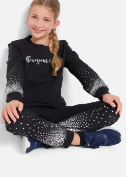 New Sweatshirt + Sweathose (2-tlg. Set) Kinder Mädchen 9-16 Jahre·Sweat & Strick|Mädchen 9-16 Jahre·Hosen & Leggings