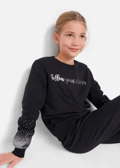 New Sweatshirt + Sweathose (2-tlg. Set) Kinder Mädchen 9-16 Jahre·Sweat & Strick|Mädchen 9-16 Jahre·Hosen & Leggings