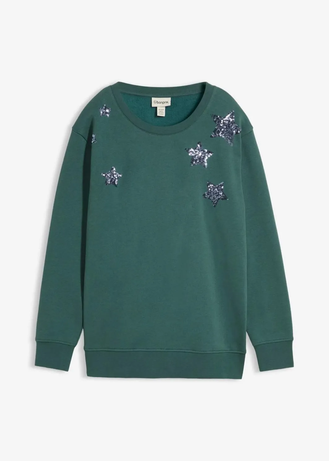 New Sweatshirt aus Baumwoll-Mix Damen Bekleidung·Blusen & Tuniken|Sweat