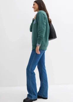 New Sweatshirt aus Baumwoll-Mix Damen Bekleidung·Blusen & Tuniken|Sweat