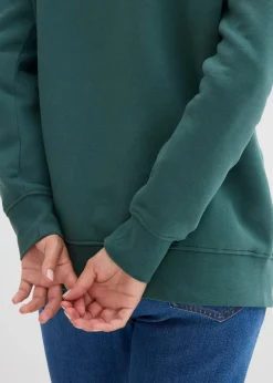 New Sweatshirt aus Baumwoll-Mix Damen Bekleidung·Blusen & Tuniken|Sweat