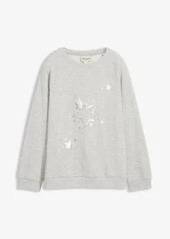Kinder bonprix Mädchen 2-8 Jahre·Nachhaltigere Materialien|Mädchen 9-16 Jahre·Nachhaltigere Materialien|Sweatshirt aus reiner Baumwolle