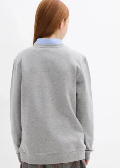 Discount Sweatshirt aus reiner Bio-Baumwolle (2er Pack) Kinder Mädchen 9-16 Jahre·Mehrfachpacks|Mädchen 9-16 Jahre·Sweat & Strick