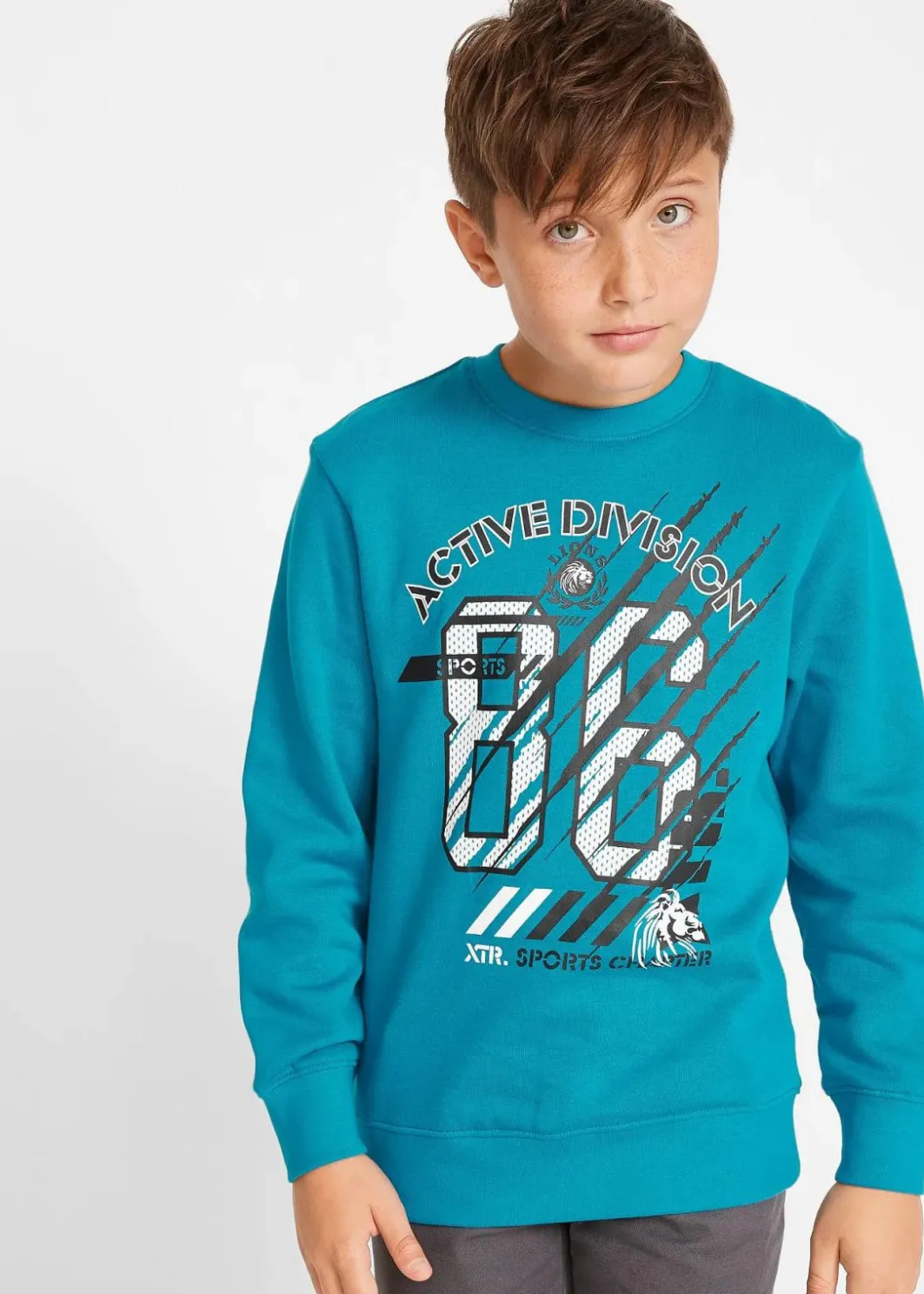 Discount Sweatshirt aus reiner Bio-Baumwolle (2er-Pack) Kinder Jungen 9-16 Jahre·Mehrfachpacks|Jungen 9-16 Jahre·Sweat & Strick