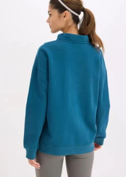 Damen bonprix Bekleidung·Röcke|Bekleidung·Blusen & Tuniken|Sweatshirt aus reiner Bio-Baumwolle