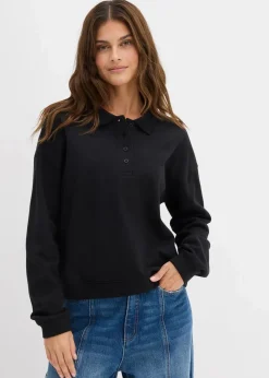 Damen bonprix Bekleidung·Röcke|Bekleidung·Blusen & Tuniken|Sweatshirt aus reiner Bio-Baumwolle