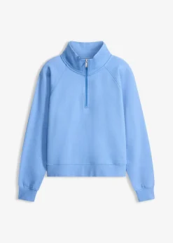 Damen bonprix Bekleidung·Röcke|Bekleidung·Blusen & Tuniken|Sweatshirt aus reiner Bio-Baumwolle