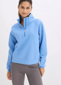 Damen bonprix Bekleidung·Röcke|Bekleidung·Blusen & Tuniken|Sweatshirt aus reiner Bio-Baumwolle