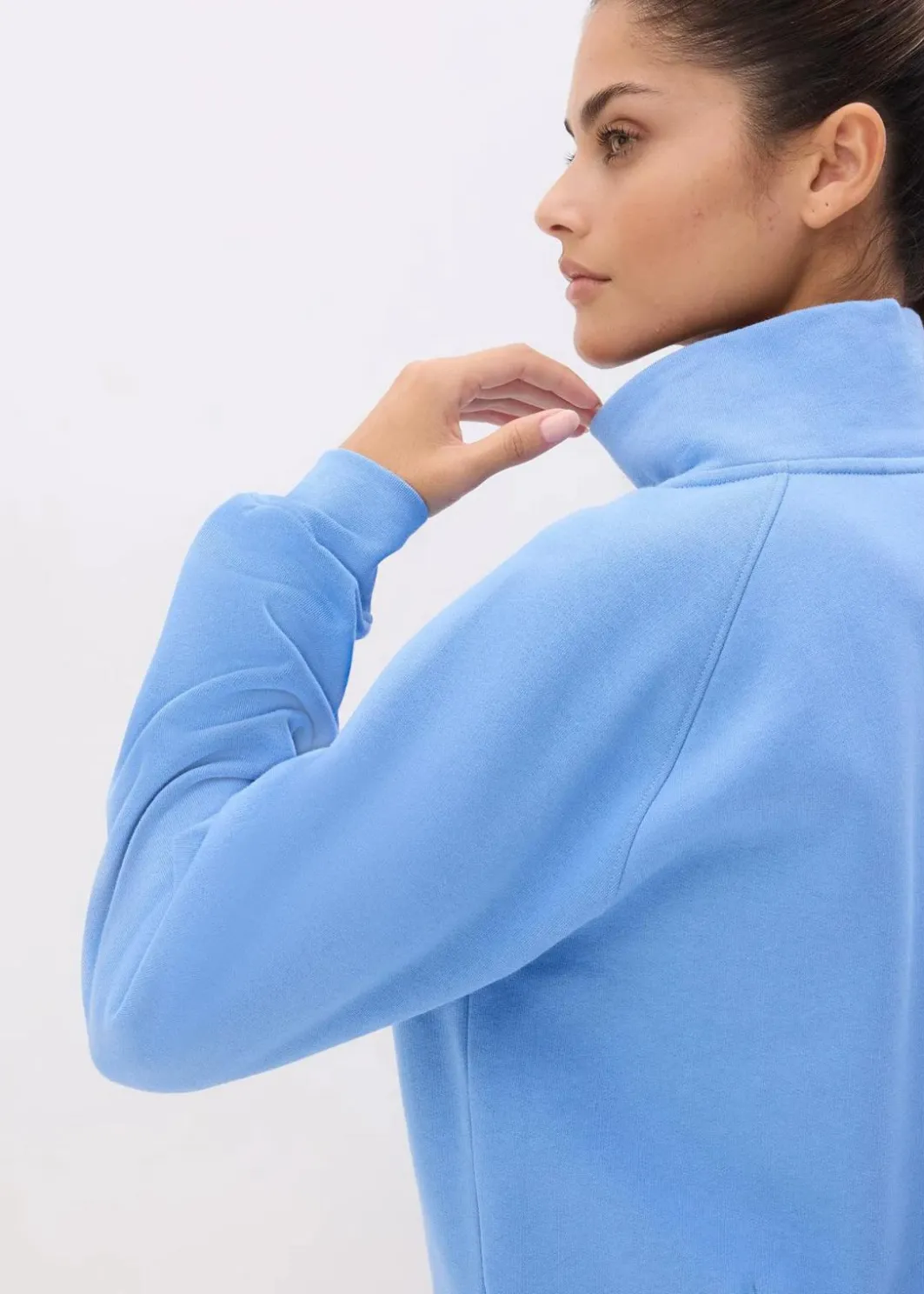 Damen bonprix Bekleidung·Röcke|Bekleidung·Blusen & Tuniken|Sweatshirt aus reiner Bio-Baumwolle