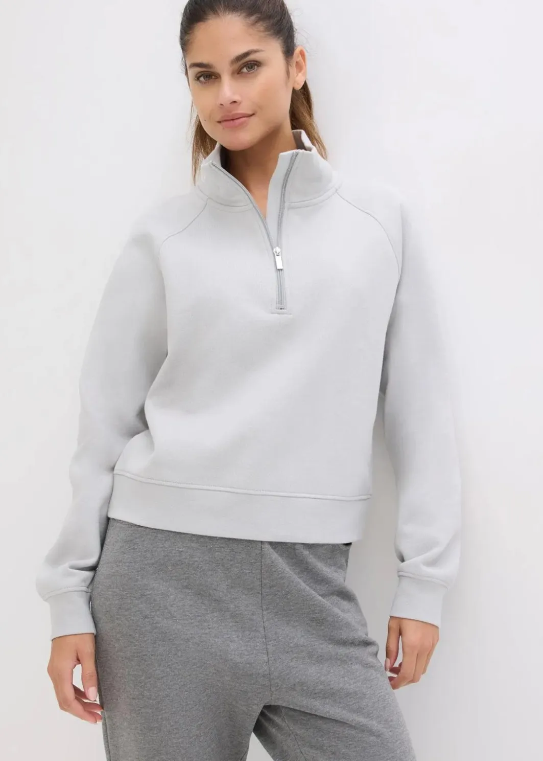 Sweatshirt aus reiner Bio-Baumwolle Damen Sweat|Basics