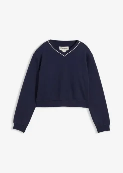 Kinder bonprix Mädchen 2-8 Jahre·Nachhaltigere Materialien|Mädchen 9-16 Jahre·Nachhaltigere Materialien|Sweatshirt aus reiner Bio-Baumwolle