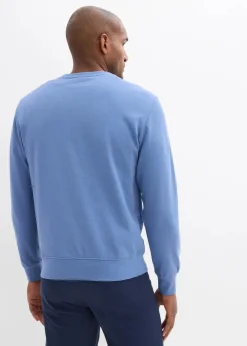 Herren bonprix Große Größen|Sweat|Sweatshirt aus reiner Bio-Baumwolle (2er Pack)