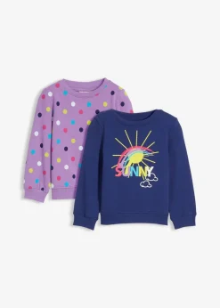 Clearance Sweatshirt aus reiner Bio-Baumwolle (2er Pack) Kinder Mädchen 2-8 Jahre·Nachhaltigere Materialien|Mädchen 9-16 Jahre·Nachhaltigere Materialien