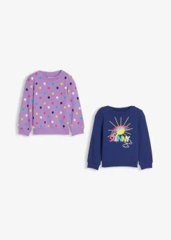Clearance Sweatshirt aus reiner Bio-Baumwolle (2er Pack) Kinder Mädchen 2-8 Jahre·Nachhaltigere Materialien|Mädchen 9-16 Jahre·Nachhaltigere Materialien