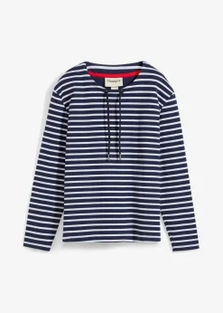 Damen bonprix Sweat|Sweatshirt aus Strukturmaterial