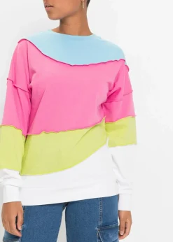 New Sweatshirt aus weichem Baumwoll-Mix Damen Bekleidung·Blusen & Tuniken|Nachhaltigere Materialien