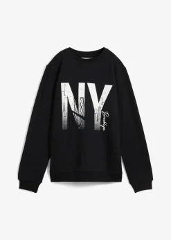 Kinder bonprix Jungen 9-16 Jahre·Sweat & Strick|Sweatshirt aus weichem Baumwoll-Mix
