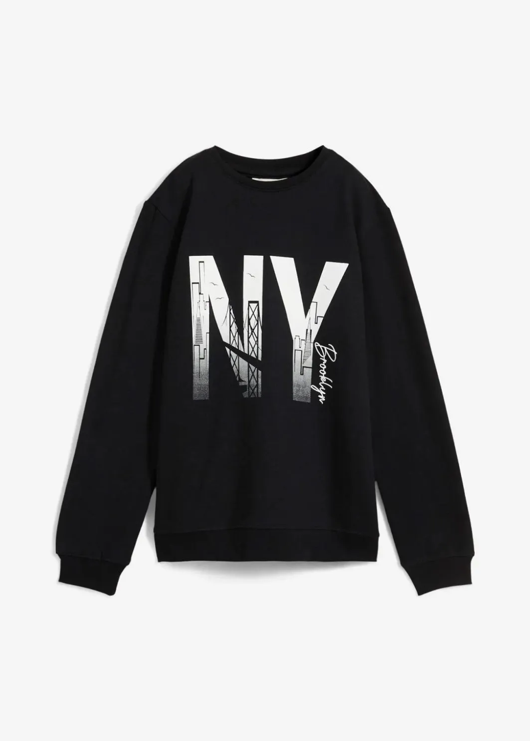 Kinder bonprix Jungen 9-16 Jahre·Sweat & Strick|Sweatshirt aus weichem Baumwoll-Mix