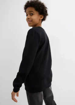 Kinder bonprix Jungen 9-16 Jahre·Sweat & Strick|Sweatshirt aus weichem Baumwoll-Mix