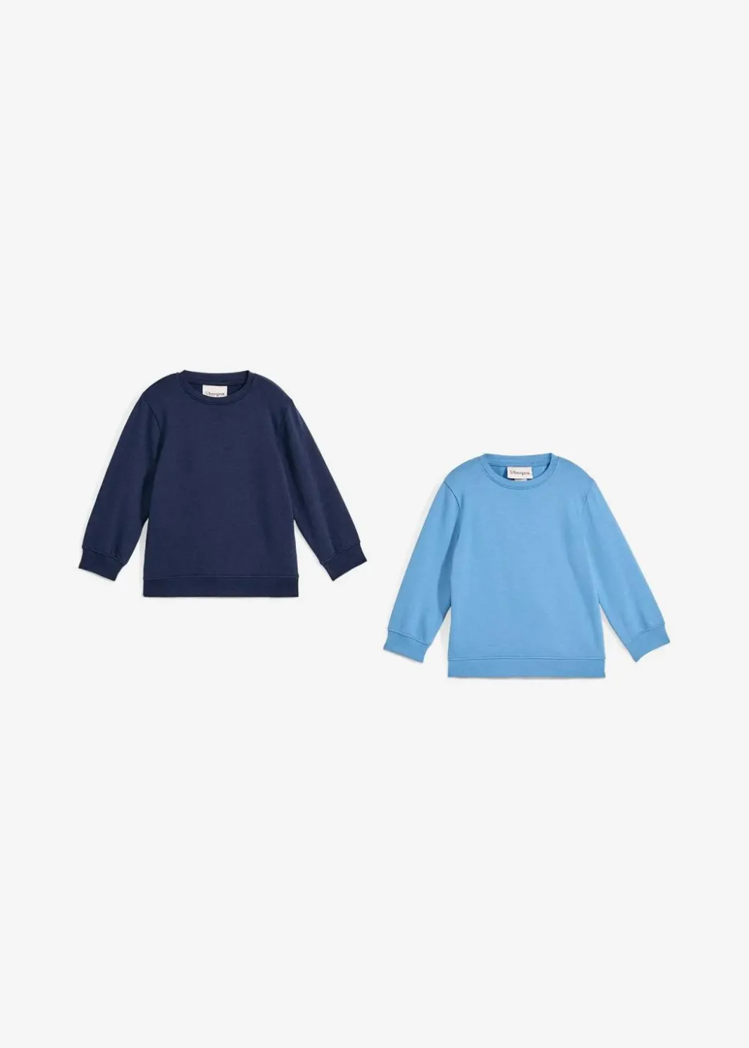 Kinder bonprix Jungen 2-8 Jahre·Sweat & Strick|Jungen 2-8 Jahre·Mehrfachpacks|Sweatshirt aus weichem Baumwoll-Mix (2er Pack)