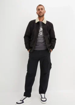 Hot Sweatshirt aus weichem Baumwoll-Mix Herren Große Größen|Sweat