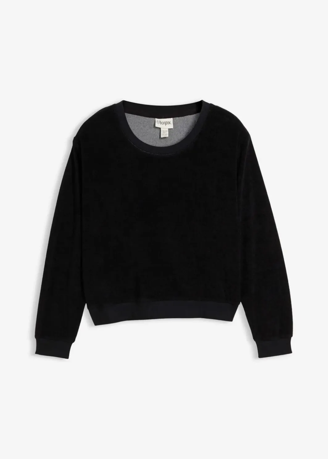 Damen bonprix Bekleidung·Röcke|Basics|Sweatshirt aus weichem Frottee