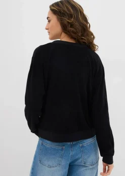 Damen bonprix Bekleidung·Röcke|Basics|Sweatshirt aus weichem Frottee