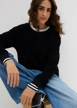 Damen bonprix Bekleidung·Röcke|Basics|Sweatshirt aus weichem Frottee