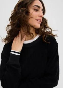 Damen bonprix Bekleidung·Röcke|Basics|Sweatshirt aus weichem Frottee