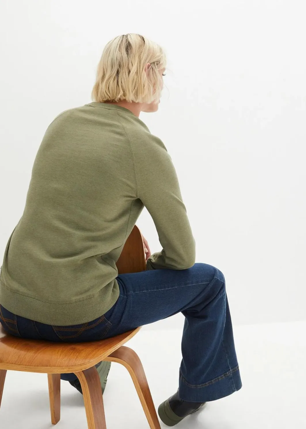 Outlet Sweatshirt (2er Pack) Damen Sweat|Bekleidung·Blusen & Tuniken