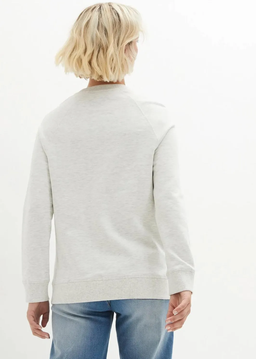 Damen bonprix Sweat|Bekleidung·Blusen & Tuniken|Sweatshirt (2er Pack)