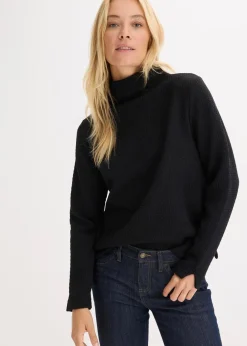 Sweatshirt mit Stehkragen Damen Bekleidung·Blusen & Tuniken|Nachhaltigere Materialien