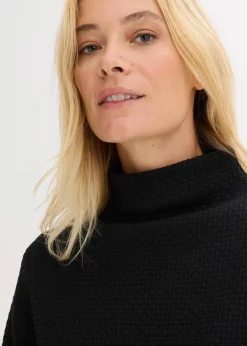 Sweatshirt mit Stehkragen Damen Bekleidung·Blusen & Tuniken|Nachhaltigere Materialien