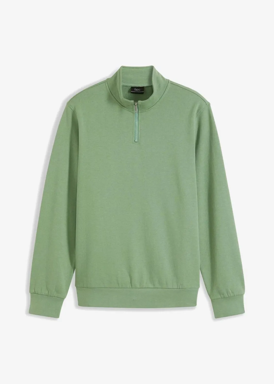 Hot Sweatshirt mit Troyerkragen Herren Große Größen|Basics