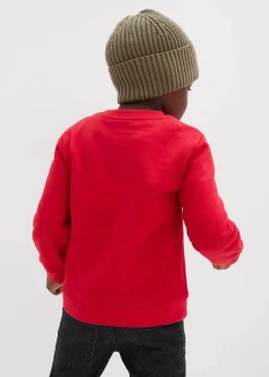 Sale Sweatshirt mit Weihnachtsmotiv aus reiner Bio-Baumwolle Kinder Jungen 2-8 Jahre·Nachhaltigere Materialien|Jungen 2-8 Jahre·Sweat & Strick