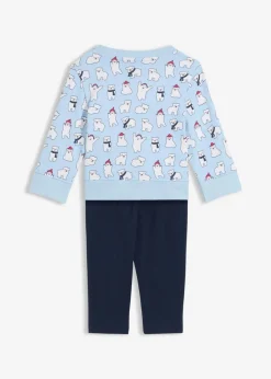 Sweatshirt und Krabbelleggings aus reiner Bio-Baumwolle (2-tlg.Set) Kinder Hosen & Leggings|Shirts & Pullover