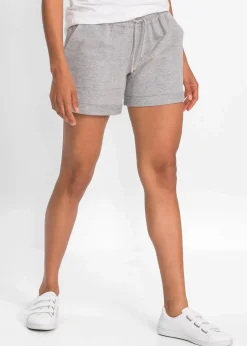 Damen bonprix Nachhaltigere Materialien|Hosen|Sweat-Shorts
