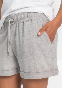 Damen bonprix Nachhaltigere Materialien|Hosen|Sweat-Shorts