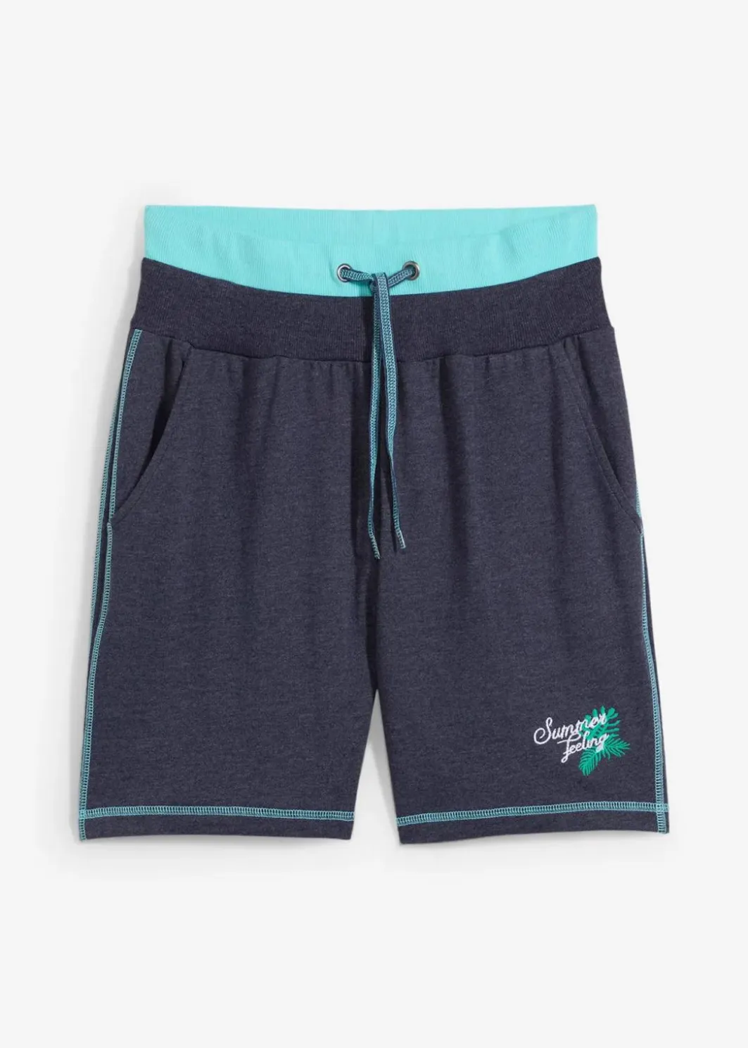 Damen bonprix Hosen|Shorts|Sweat-Shorts aus Baumwoll-Mix